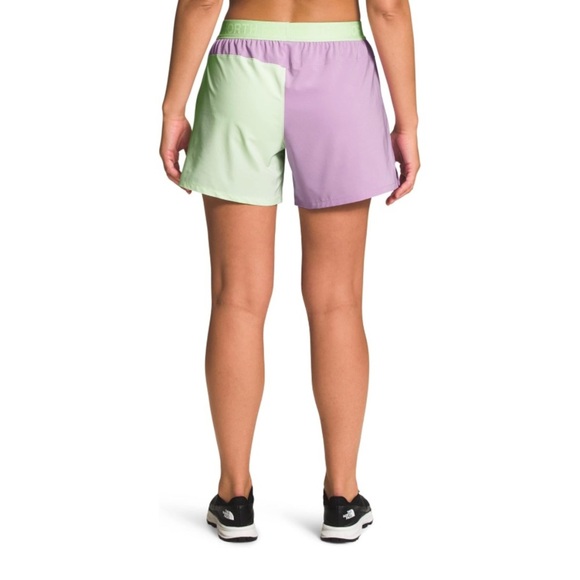 🆕 The North Face | 5” Wander Shorts in Lupine/Lime Cream Size XL - Picture 3 of 7